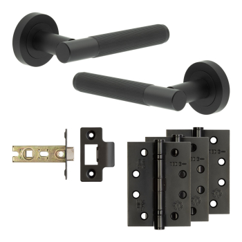 Complete Venice Door Handle Pack - Internal Doors - Black Complete Venice Door Handle Pack - Internal Doors - Black
