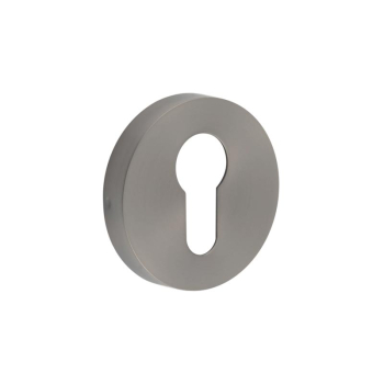 Euro Profile Escutcheon PVD 52x8mm Gun Metal Euro Profile Escutcheon PVD 52x8mm Gun Metal
