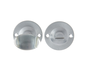 Jedo Oval Glass Turn & Release Satin Chrome Jedo Oval Glass Turn & Release Satin Chrome