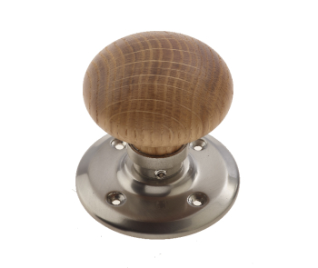 Jedo French Oak Mortice Door Knobs Satin Nickel Jedo French Oak Mortice Door Knobs Satin Nickel