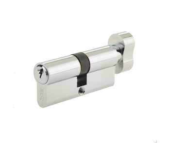 Euro Profile Cylinders & Turns Keyed to Differ 60mm Polished Chrome Euro Profile Cylinders & Turns Keyed to Differ 60mm Polished Chrome