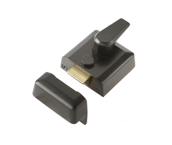 Narrow Stile Night Latches 66mm Black Narrow Stile Night Latches 66mm Black