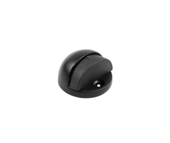 Nero Oval Floor Mounted Door Stop 46x26mm Black Nero Oval Floor Mounted Door Stop 46x26mm Black