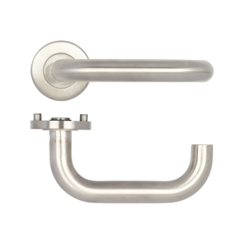 Venus 19mm Door Handle on Rose Grade 304 Venus 19mm Door Handle on Rose Grade 304
