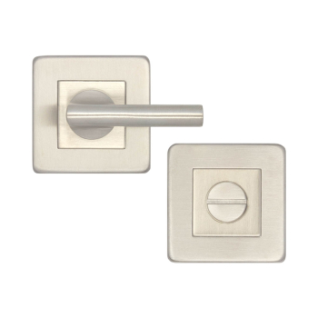 JSS356 Satin Stainless Steel Square Easy Turn & Release JSS356 Satin Stainless Steel Square Easy Turn & Release