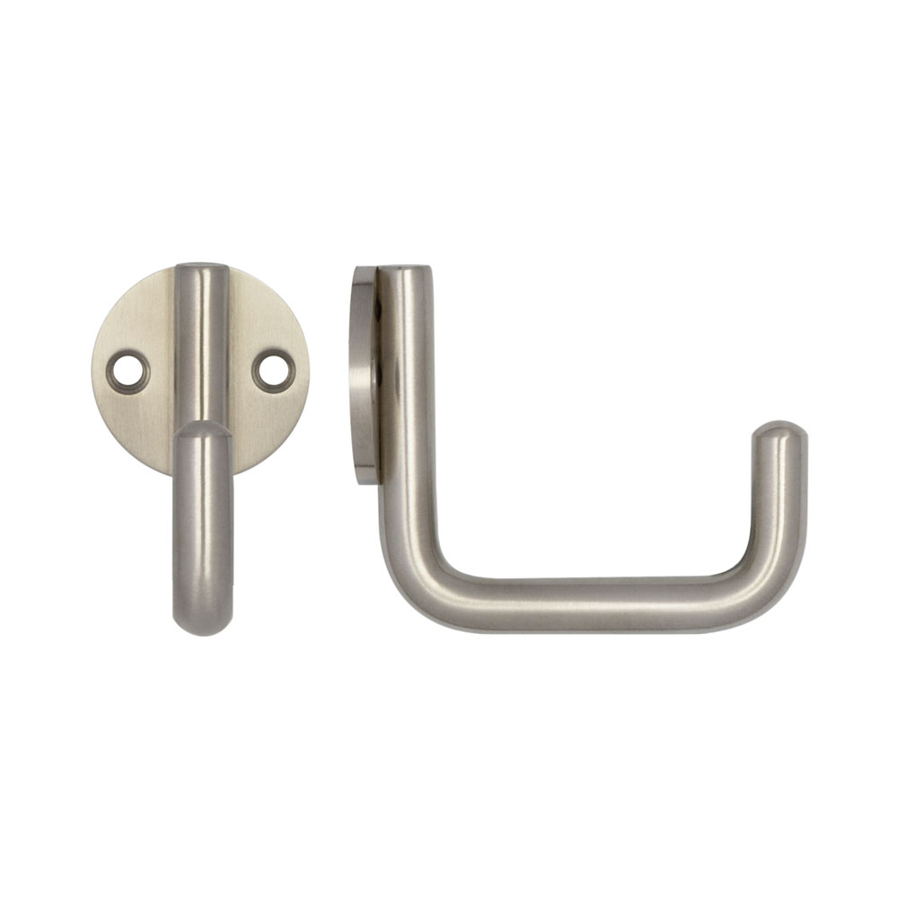 Stainless Steel Single Robe Hooks Single Robe Hook 55mm Satin Stainless ...