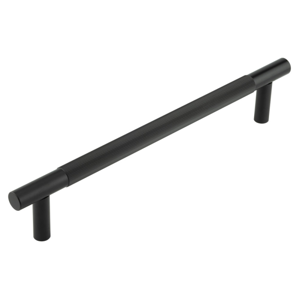 Floating Linear Handle New Products | Frelan Hardware Venice Linear Knurled 300x19mm Black ...