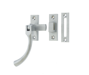Jedo Bulb End Casement Fasteners 110mm Satin Chrome Jedo Bulb End Casement Fasteners 110mm Satin Chrome
