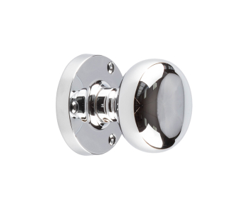 Jedo Mushroom Mortice Door Knobs 60mm Diameter Polished Chrome Jedo Mushroom Mortice Door Knobs 60mm Diameter Polished Chrome