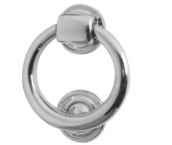 Jedo Ring Door Knockers 100mm dia Polished Chrome Jedo Ring Door Knockers 100mm dia Polished Chrome
