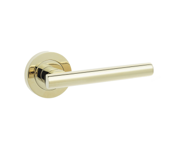 Petra Door Handles Brass Finish Petra Door Handles Brass Finish
