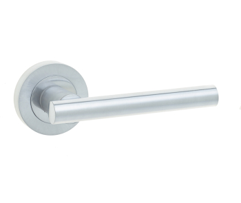 Petra Door Handles Satin Chrome Petra Door Handles Satin Chrome