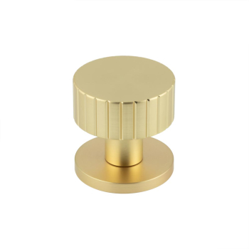 Cog Satin Brass Mortice Knob Cog Satin Brass Mortice Knob