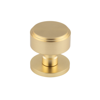 Step Satin Brass Mortice Knob Step Satin Brass Mortice Knob
