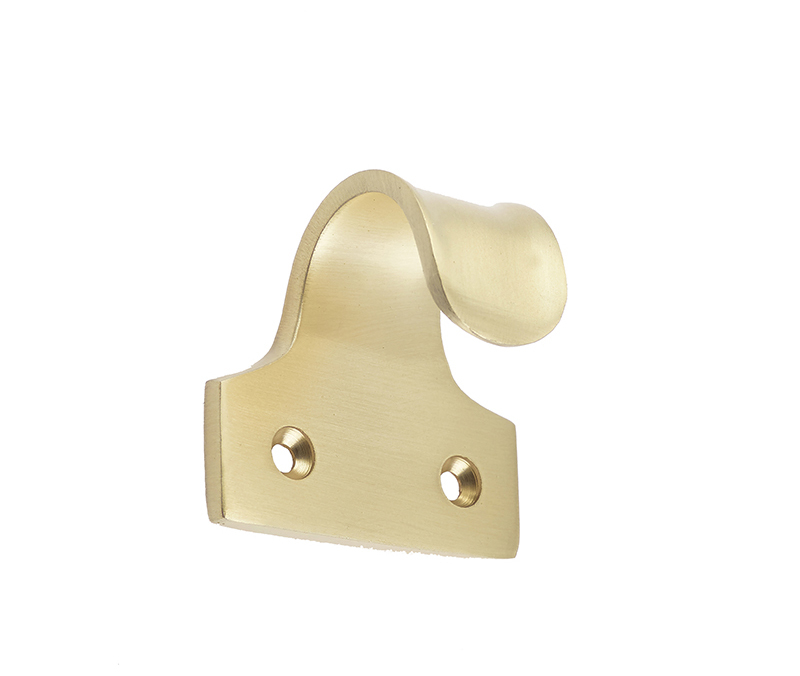Solid Brass Sash Window Ring Pull Lift – Antique Brass Finish