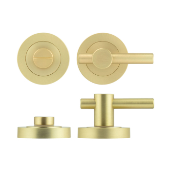 Jedo Satin Brass Easy Thumb Turn & Lock Jedo Satin Brass Easy Thumb Turn & Lock
