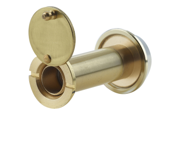 Jedo 180 Degree Door Viewers to Fit 50-70mm Doors FD30/60 C/W Intumescent Polished Brass Jedo 180 Degree Door Viewers to Fit 50-70mm Doors FD30/60 C/W Intumescent Polished Brass