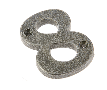 Valley Forge Door Numerals Pewter No. 8 Valley Forge Door Numerals Pewter No. 8