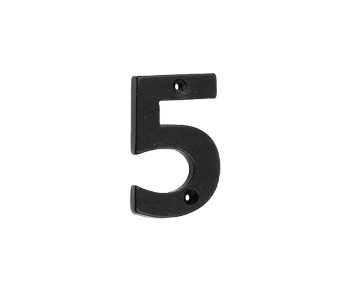 Valley Forge Door Numerals Black No. 5 Valley Forge Door Numerals Black No. 5