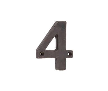 Valley Forge Door Numerals Beeswax No. 4 Valley Forge Door Numerals Beeswax No. 4