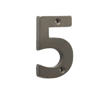 Valley Forge Door Numerals Beeswax No. 5 Valley Forge Door Numerals Beeswax No. 5
