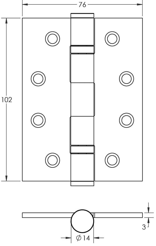 J9500 Technical Drawing