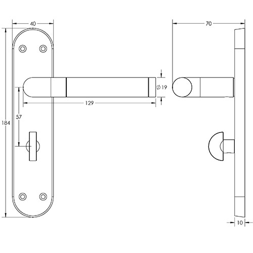 Twin Technical Drawing