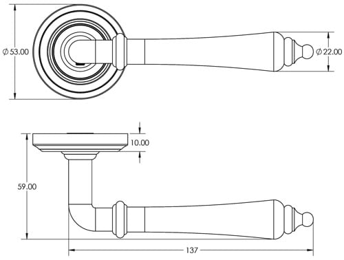 JV651 Technical Drawing